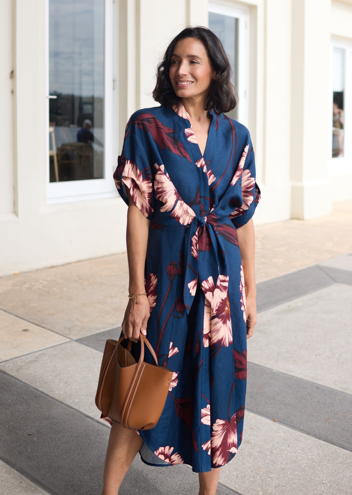 CHLOE MIDI DRESS - ARABELLA PRINT