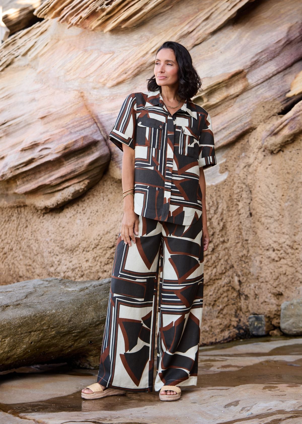 SABINE SHIRT - INES PRINT