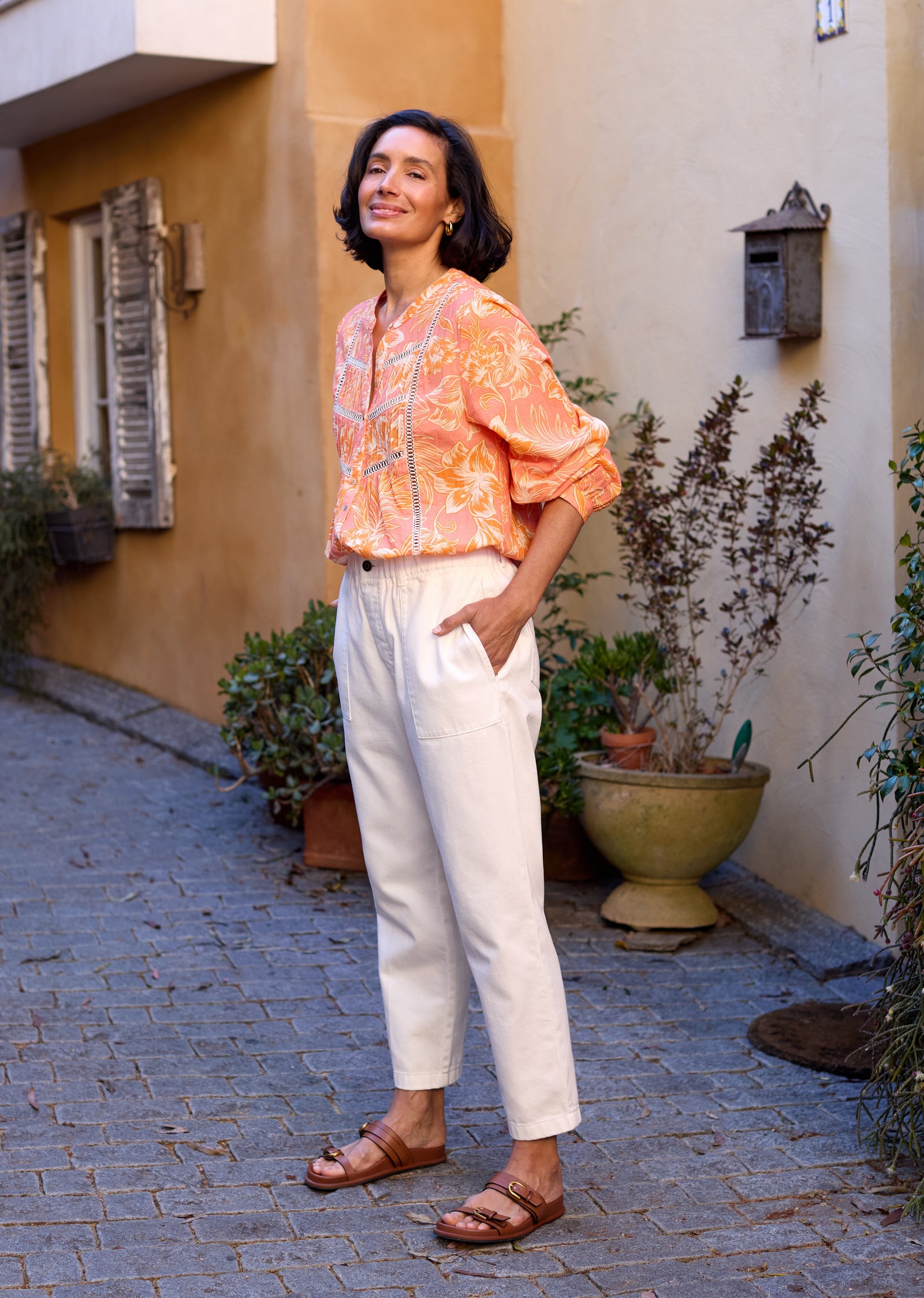 BROOKLYN PANT - WHITE