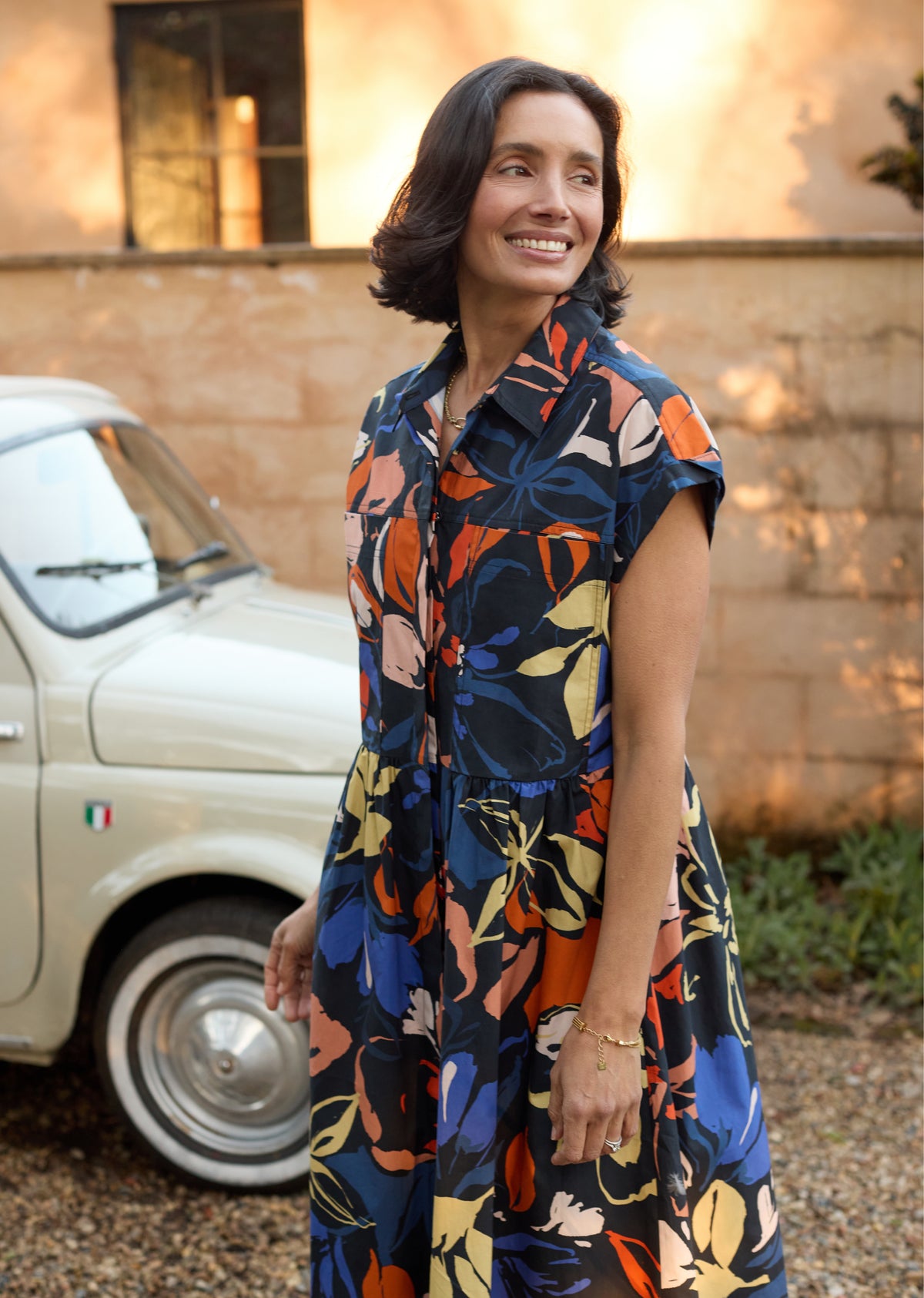 HARPER SHIRTDRESS - MAISIE PRINT