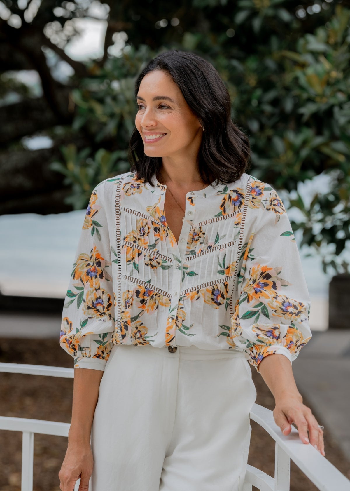 PALOMA SHIRT - LILAH PRINT