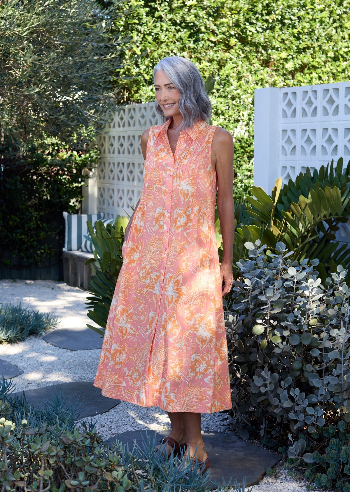 CORINNE SHIRTDRESS - AURELIA PRINT