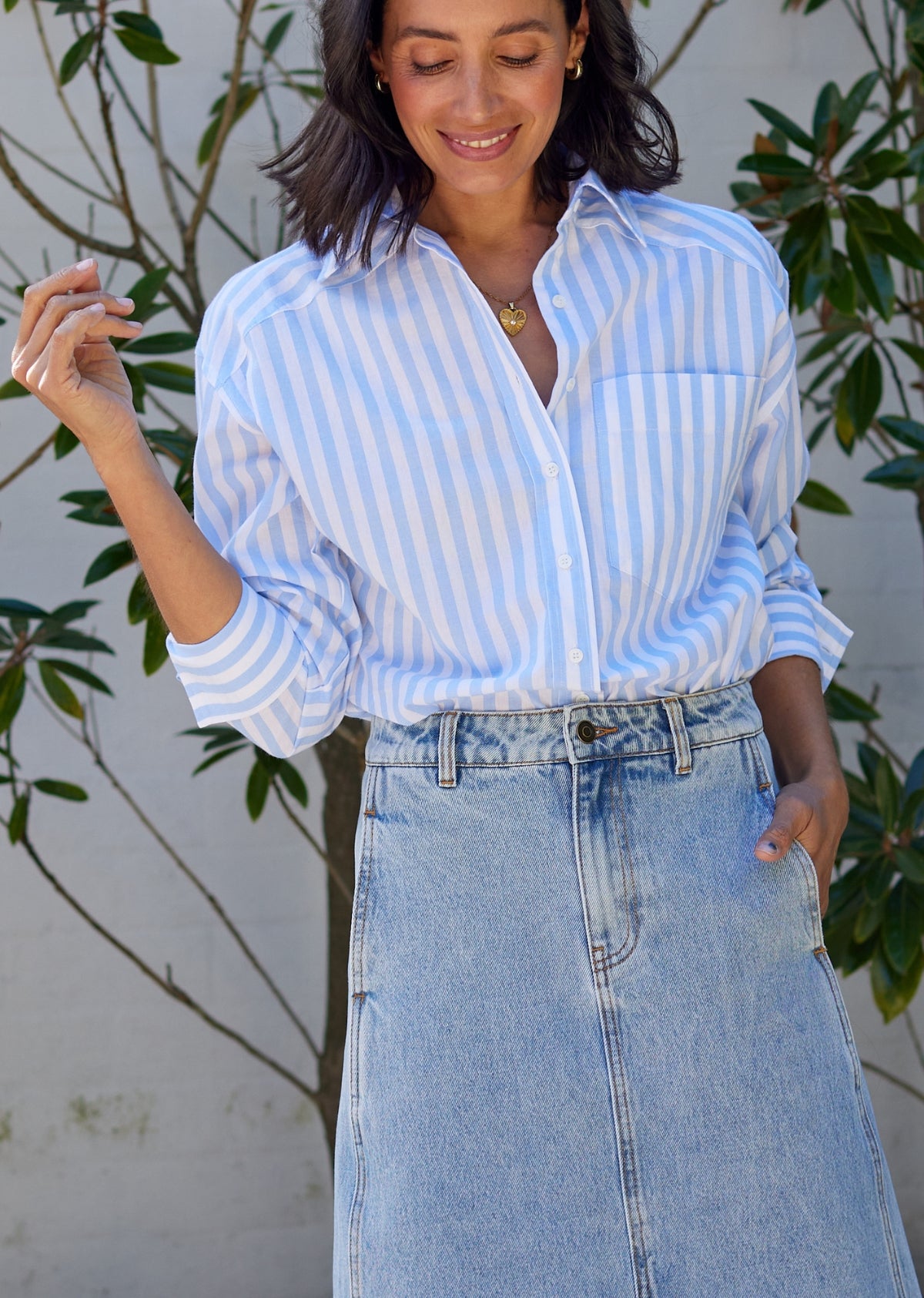 EMERY DENIM SKIRT