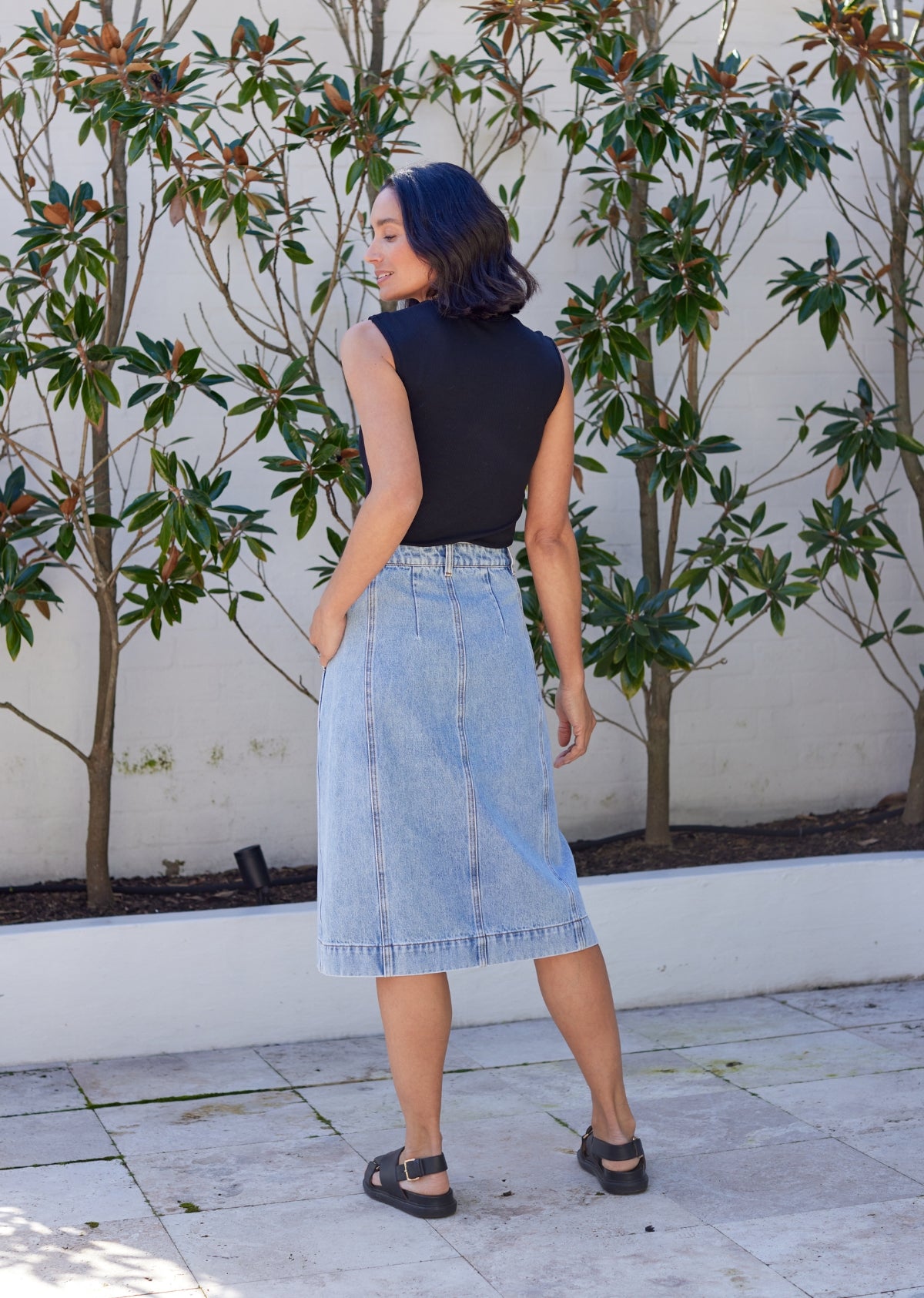 EMERY DENIM SKIRT