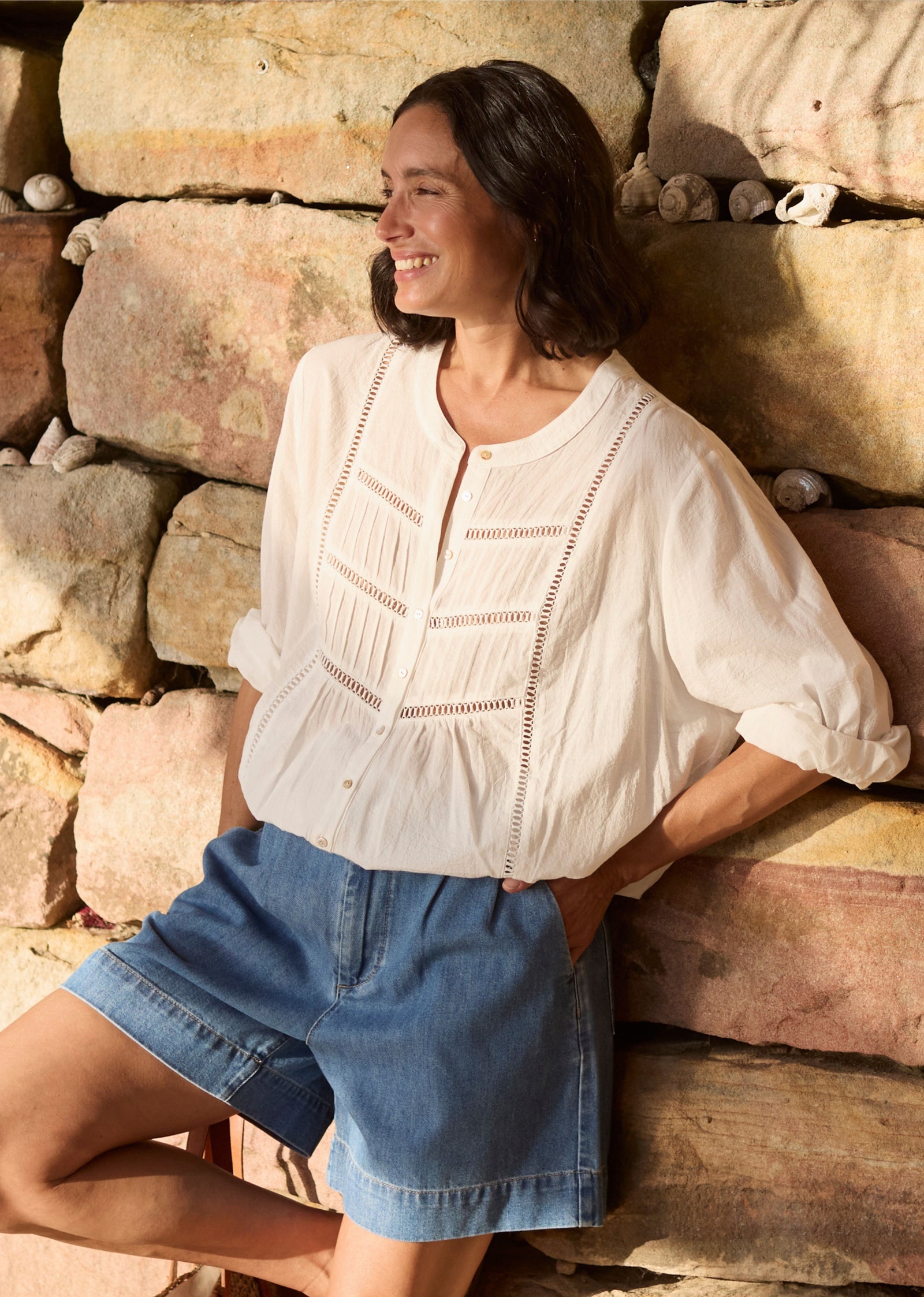 PALOMA SHIRT - WHITE