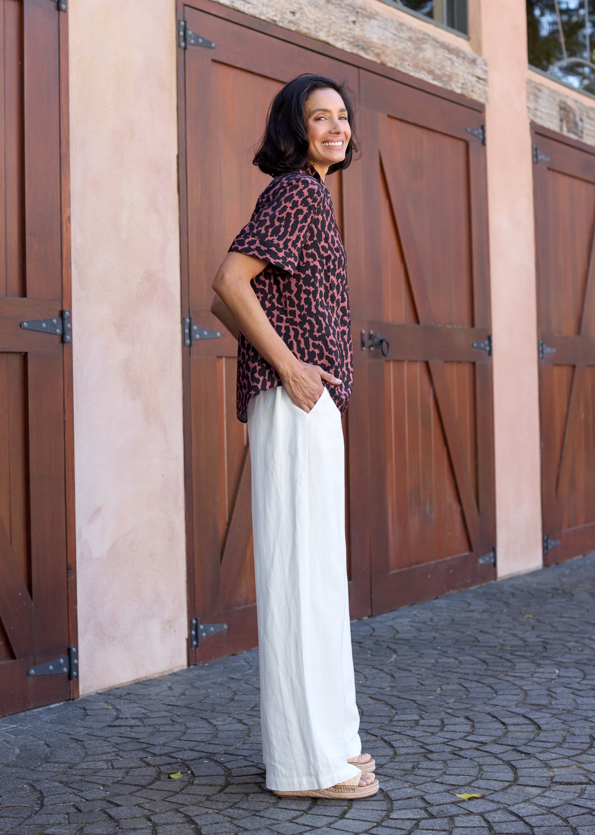 AMELIE BLOUSE - SORAYA PRINT