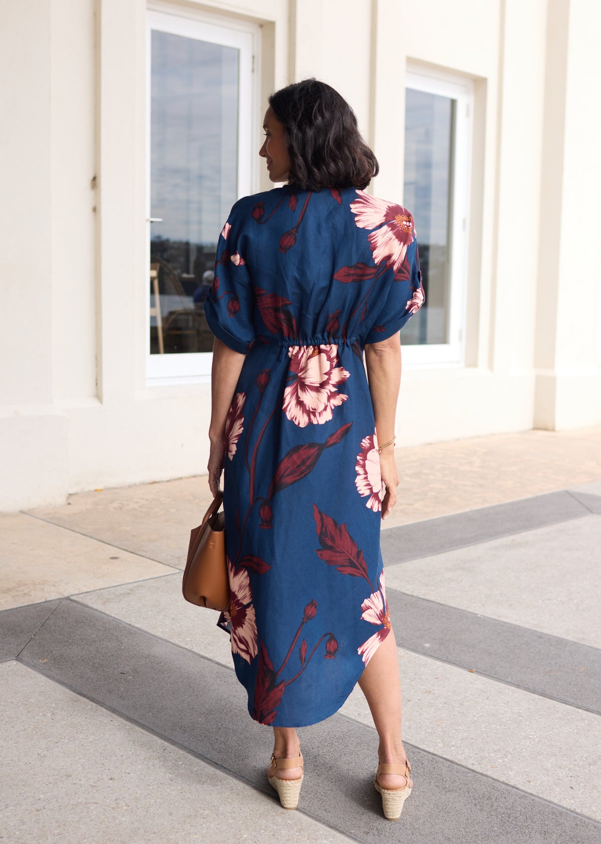 CHLOE MIDI DRESS - ARABELLA PRINT