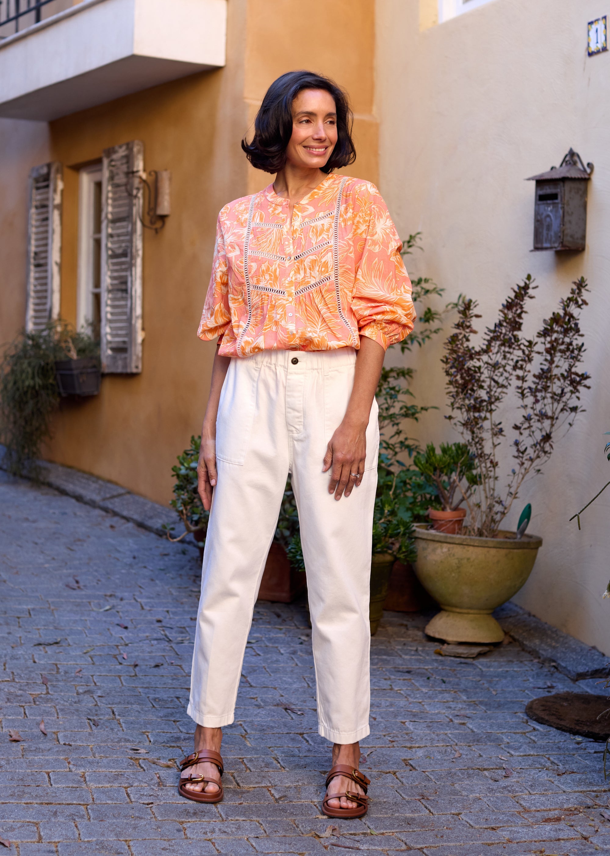 BROOKLYN PANT - WHITE