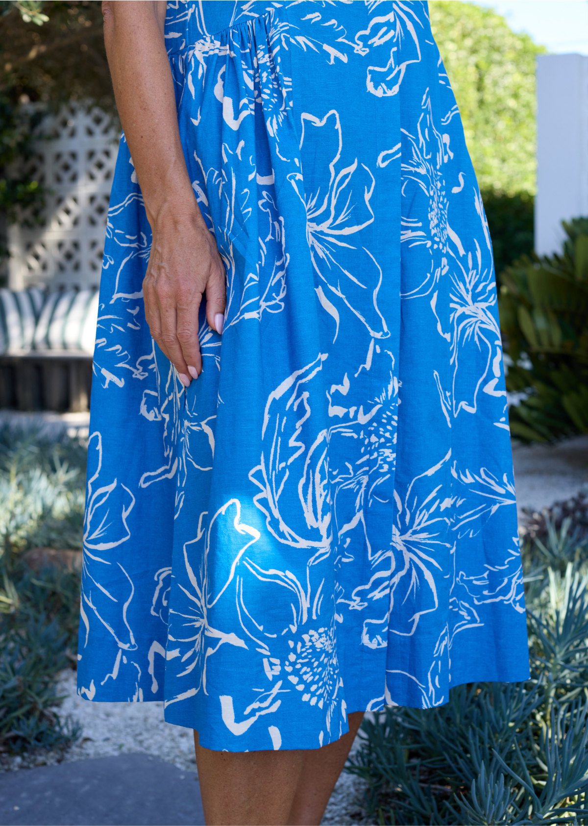 MARGOT SHIRTDRESS - ARCADIA PRINT