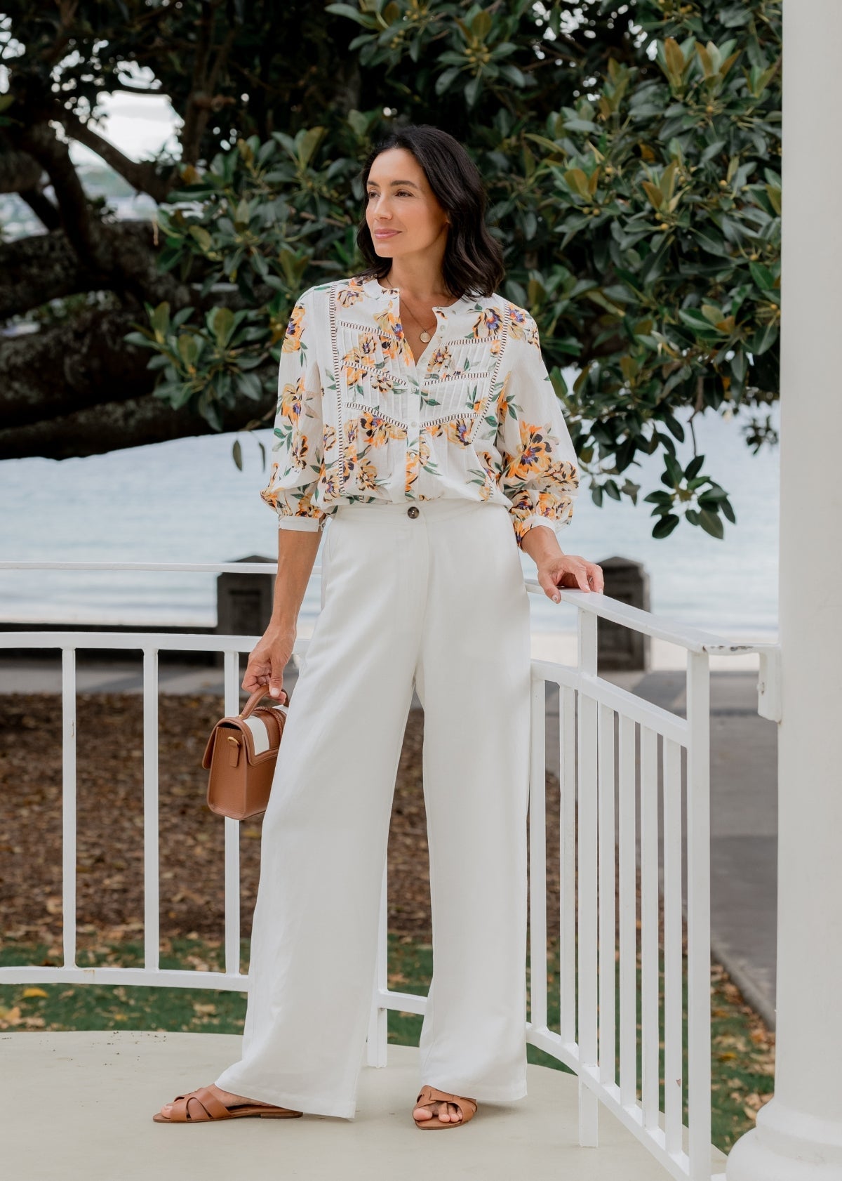 PALOMA SHIRT - LILAH PRINT