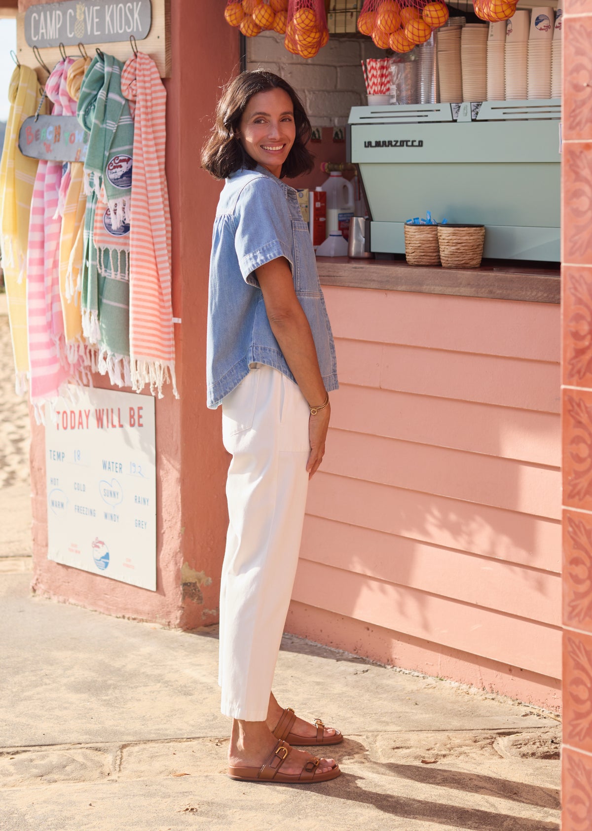 SADIE DENIM SHIRT - LIGHT BLUE