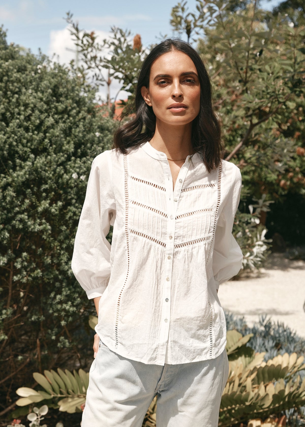 PALOMA SHIRT - WHITE