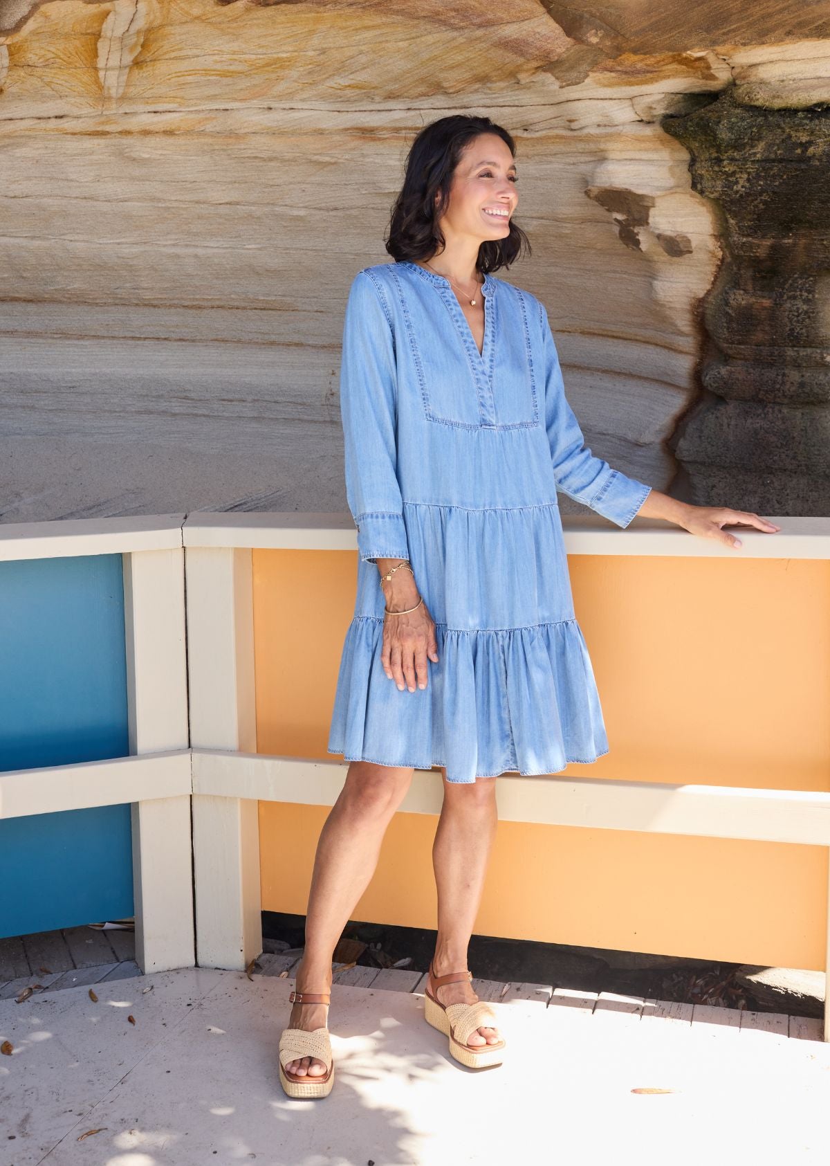 INDIANA CHAMBRAY DRESS