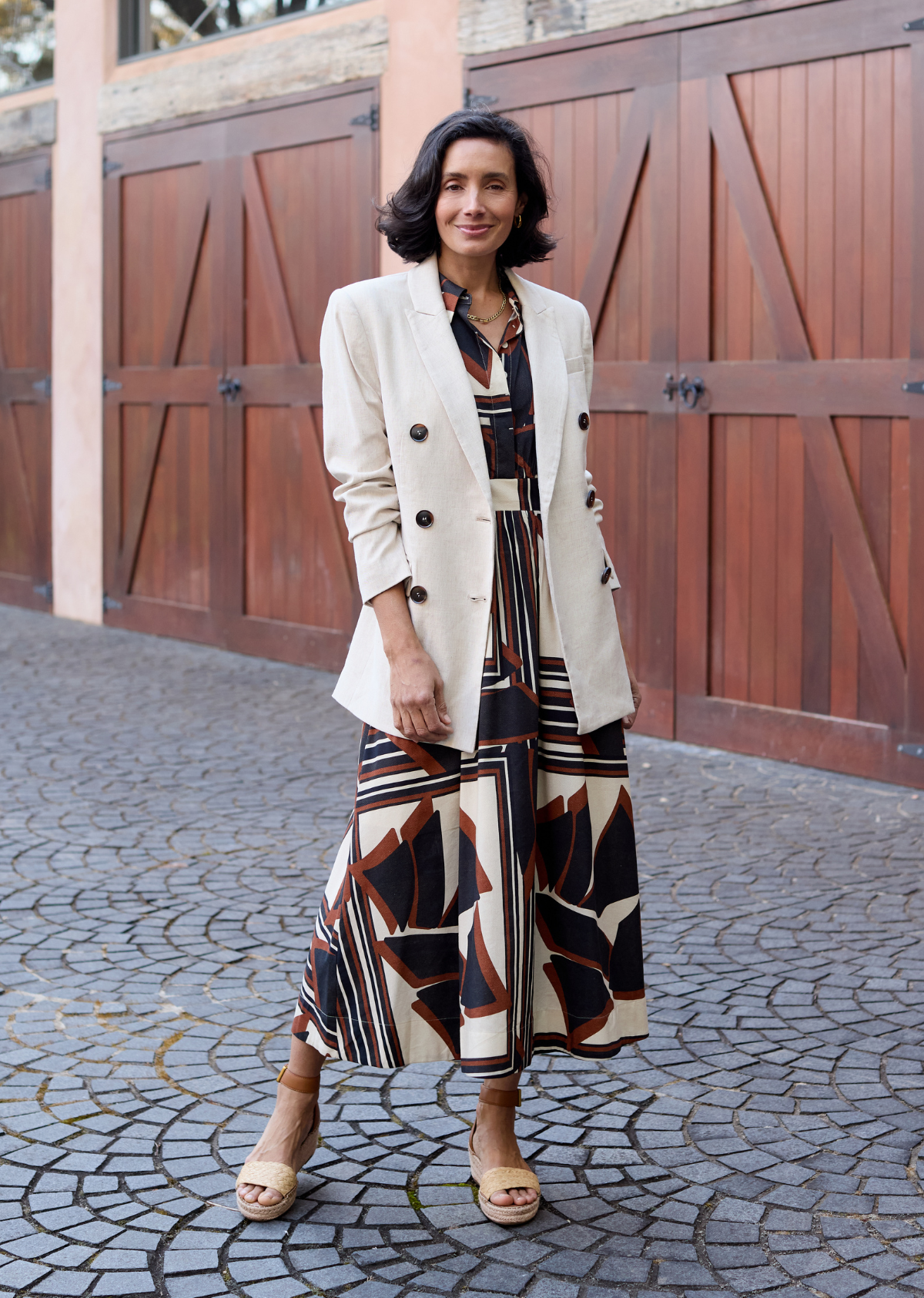 REMY BLAZER - STONE