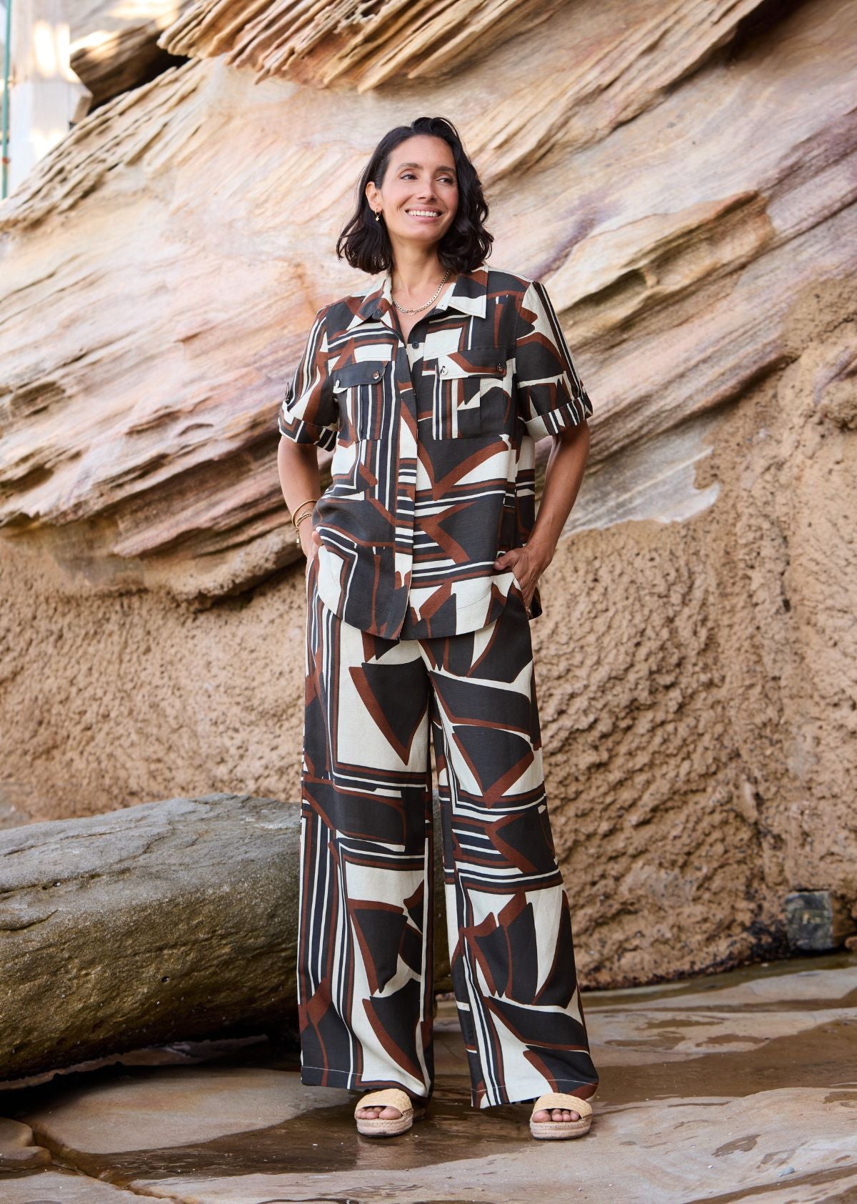 SABINE SHIRT - INES PRINT