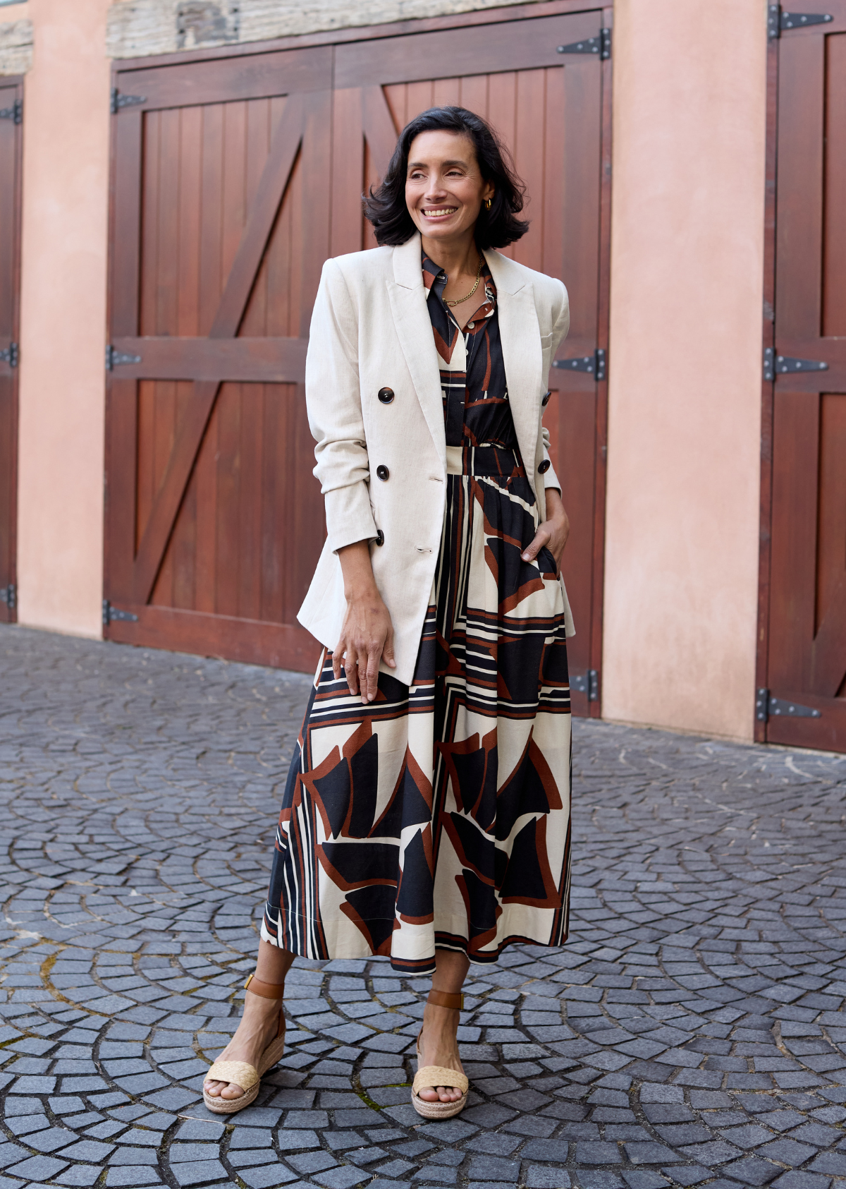 REMY BLAZER - STONE
