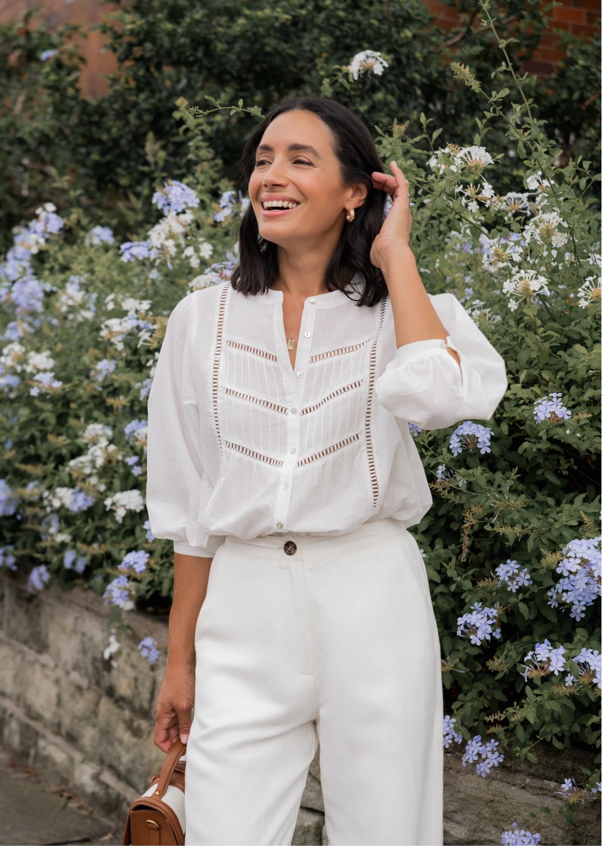 PALOMA SHIRT - WHITE - M A Y E