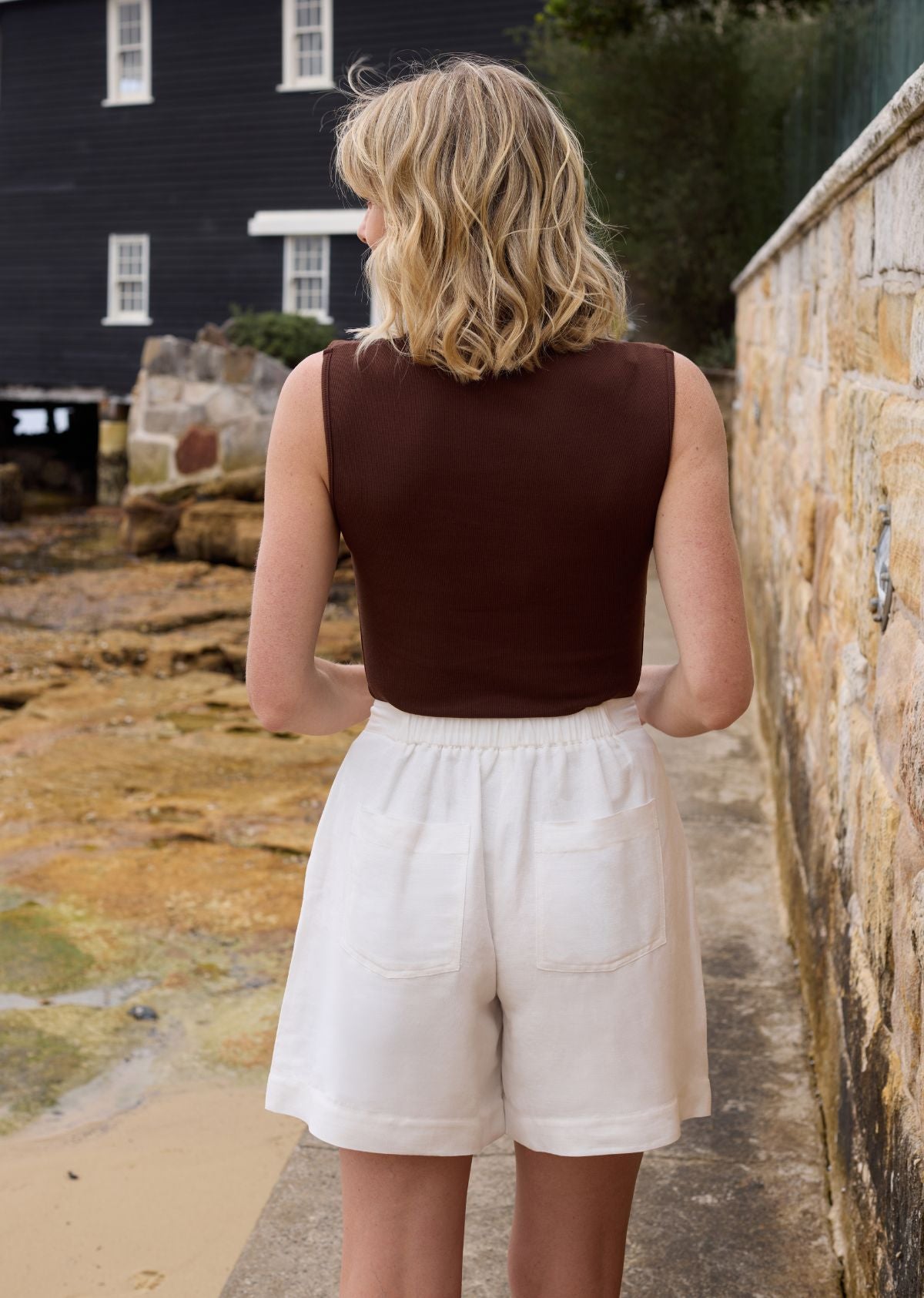 HOLLY SHORT - IVORY