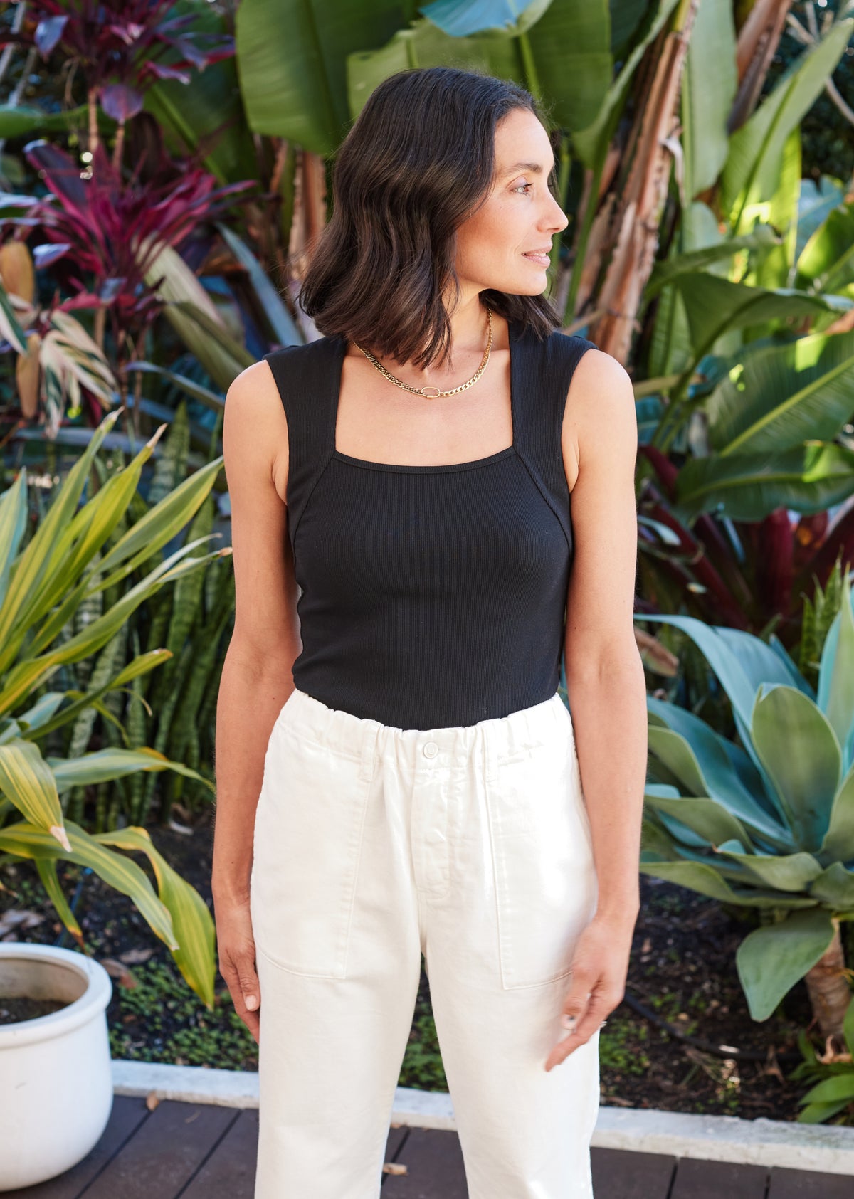 BROOKLYN PANT - WHITE
