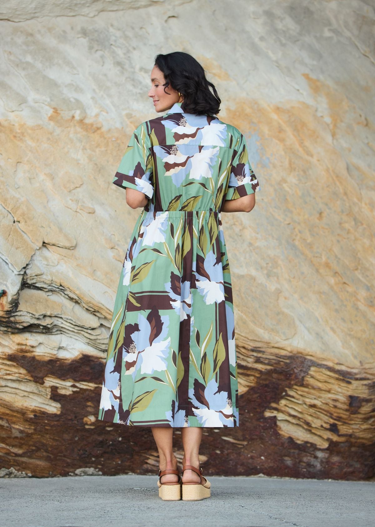 FREYA SHIRTDRESS - LA PALMA PRINT