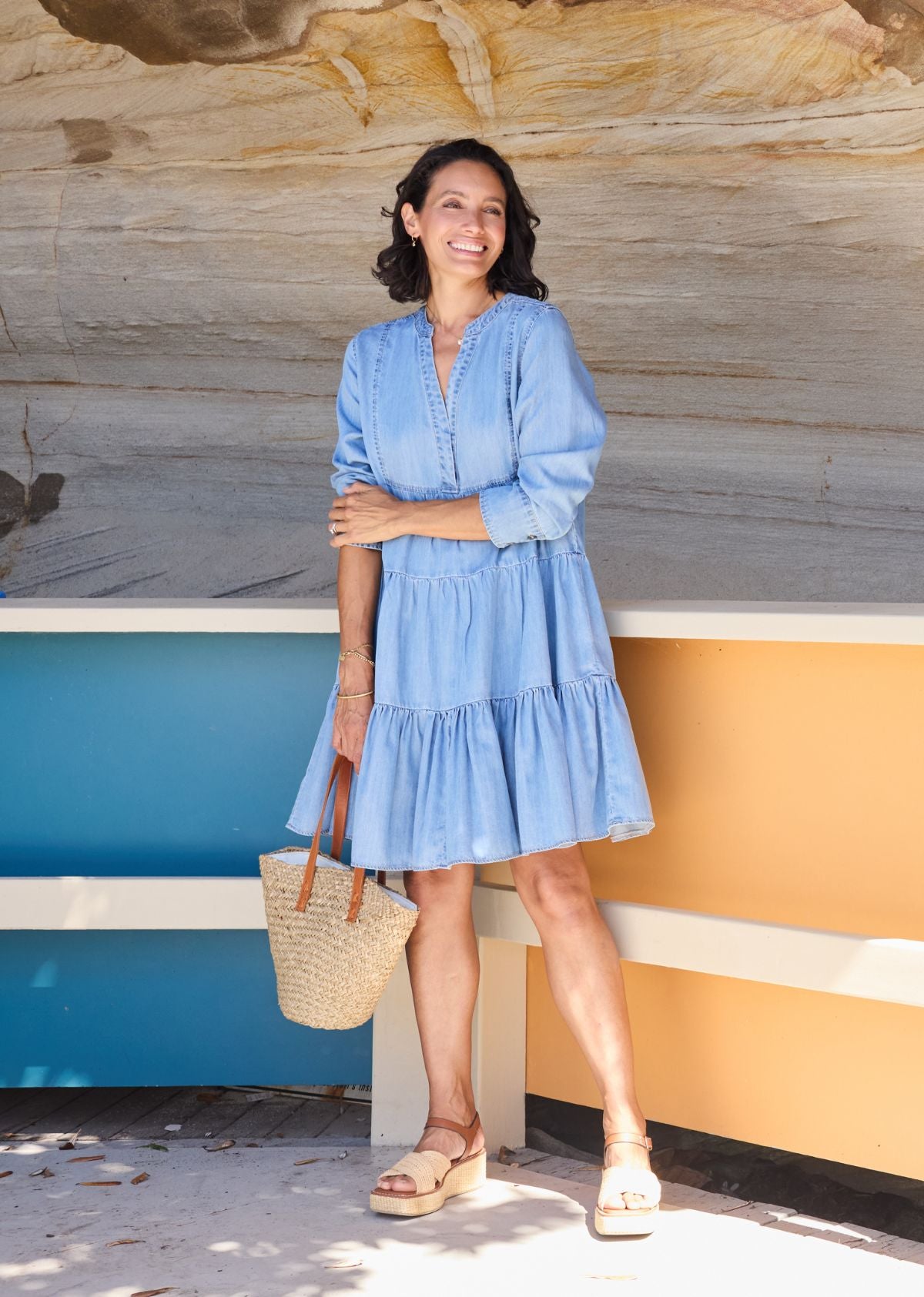 INDIANA CHAMBRAY DRESS