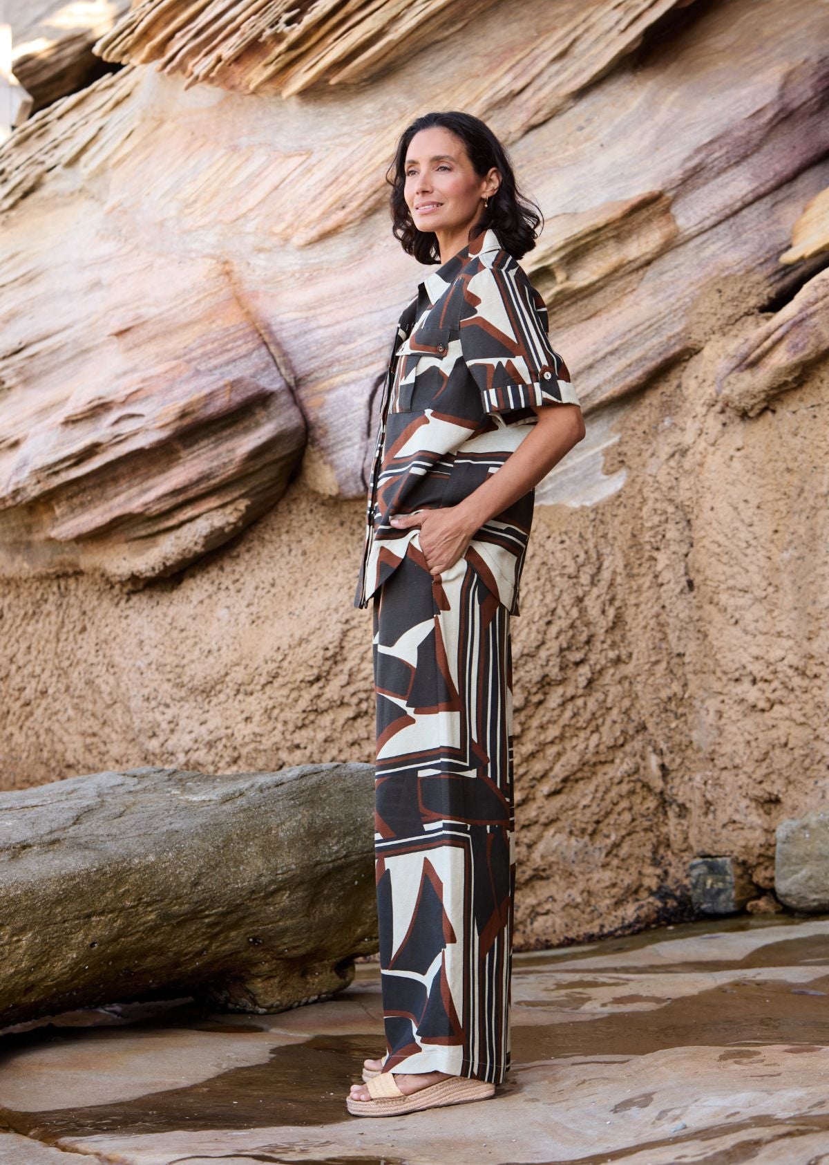 SABINE SHIRT - INES PRINT