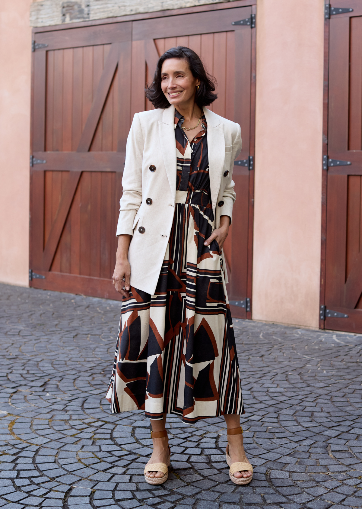 REMY BLAZER - STONE