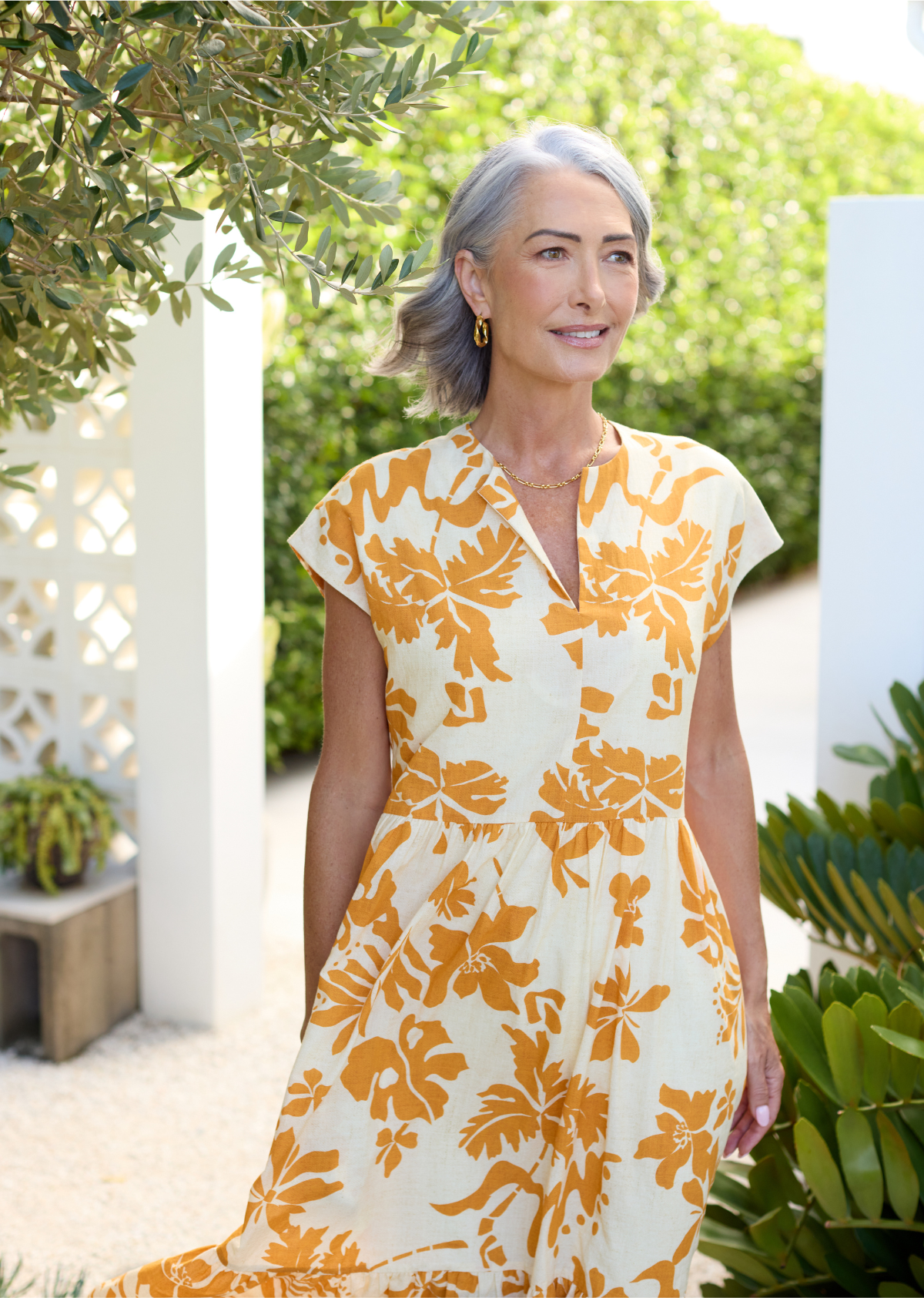 POPPY MIDI DRESS - ARIZONA PRINT