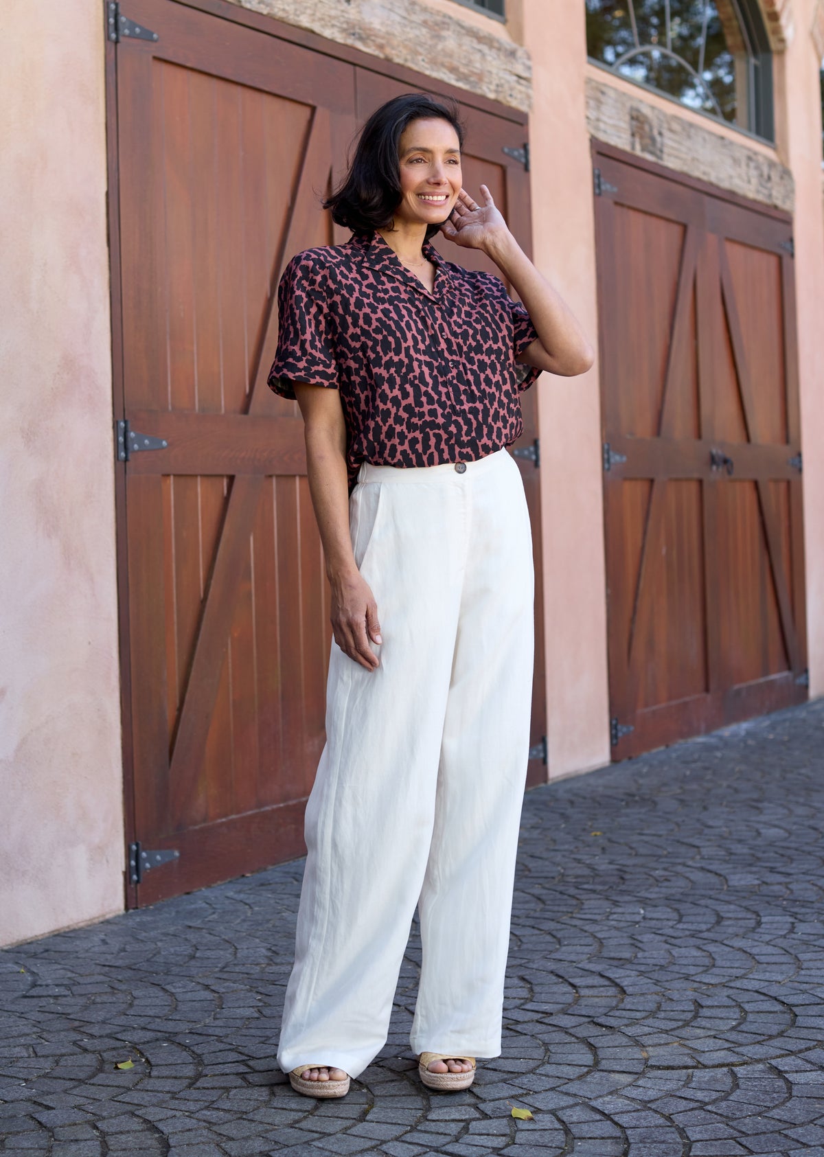 AMELIE BLOUSE - SORAYA PRINT