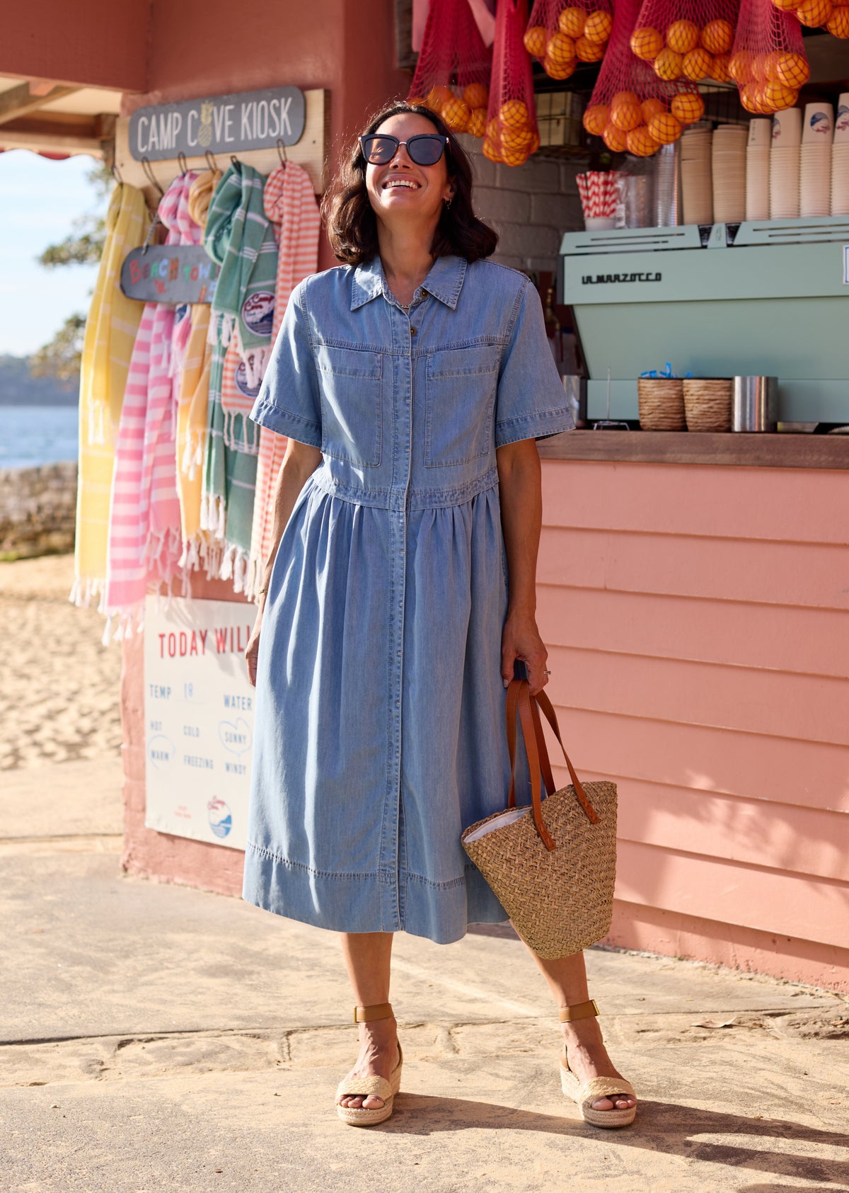 JAGGER CHAMBRAY DRESS