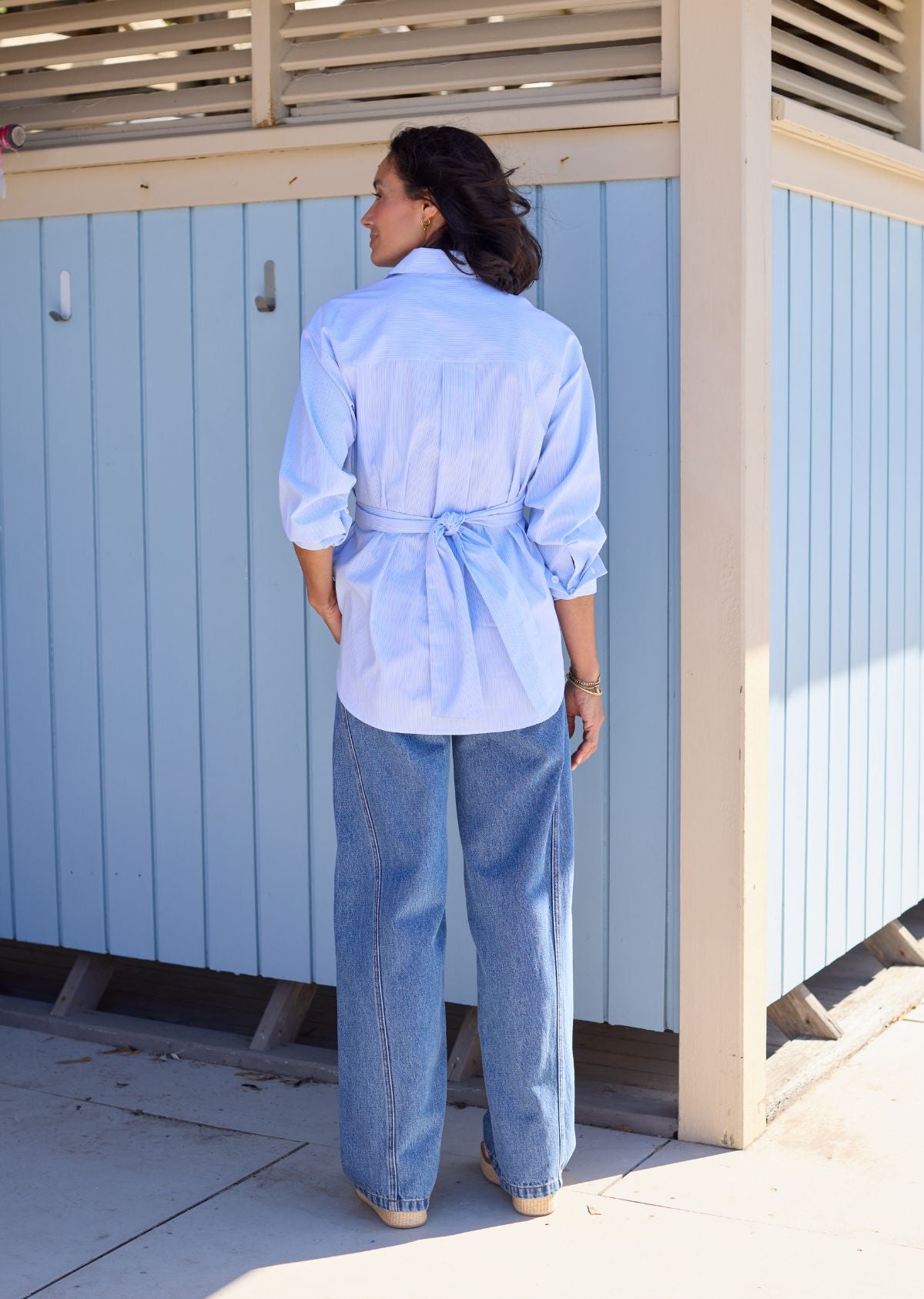BRIGETTE SHIRT - LIGHT BLUE